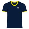 Short Sleeve T-shirt With Yellow Trims - 9-to-10-years