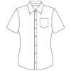 Girls Short Sleeve Blouse - 36